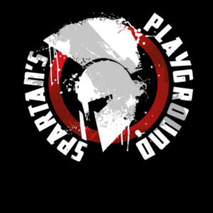 Spartans' Playground active wear tee  Design